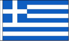 Greece Table Flags